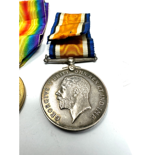 405 - ww1 medal pair to 37435pte c.m.ashwell s.lan.r