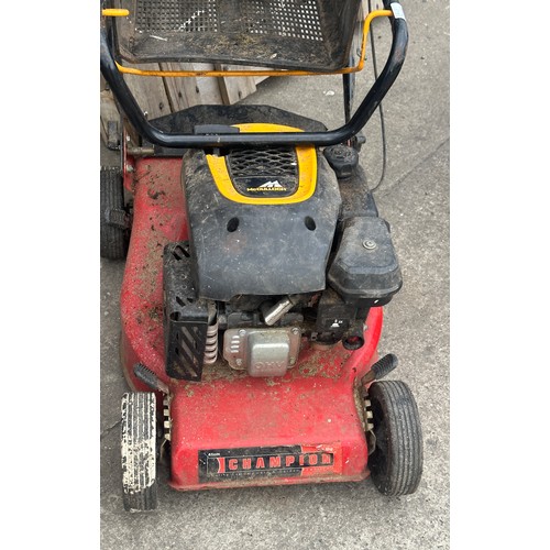 100K - Champion lawn mower untested