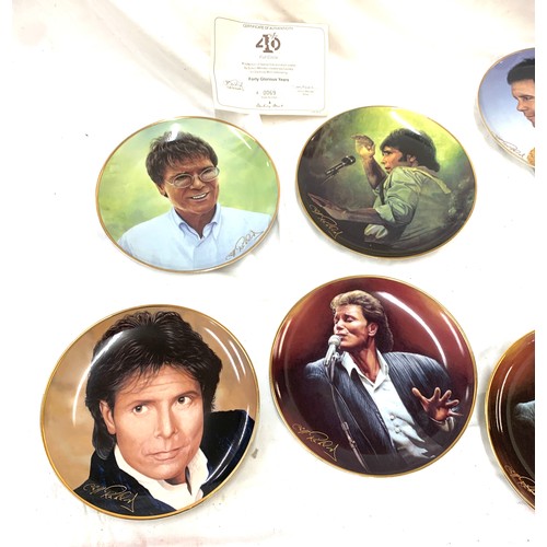 60 - Selection of Cliff richard picture plates