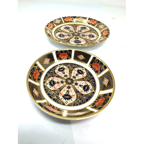 501 - Royal Crown Derby Imari Pattern saucer and small bowl