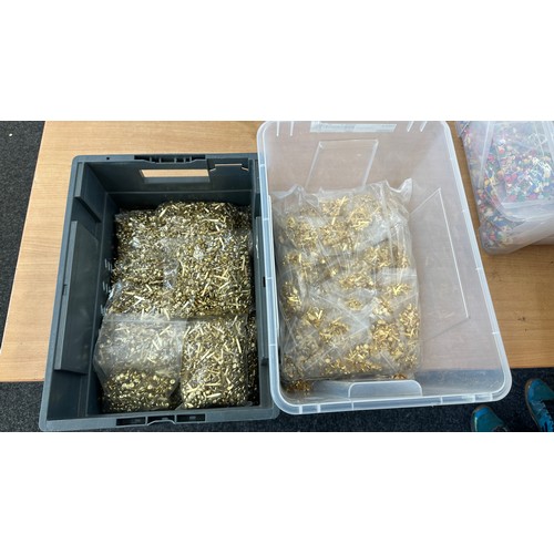 286 - Large selection of paper fasteners