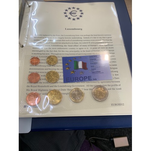 4 - Two Folder of EU Country currency