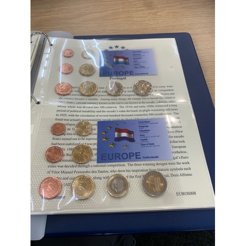 4 - Two Folder of EU Country currency