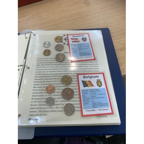 4 - Two Folder of EU Country currency