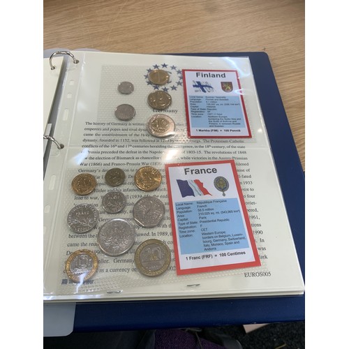 4 - Two Folder of EU Country currency