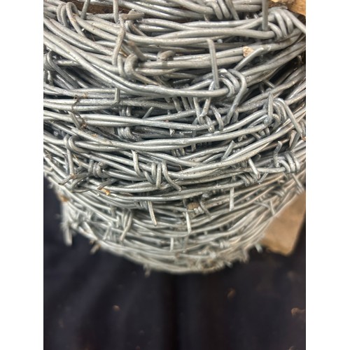 100C - Roll of barb wire