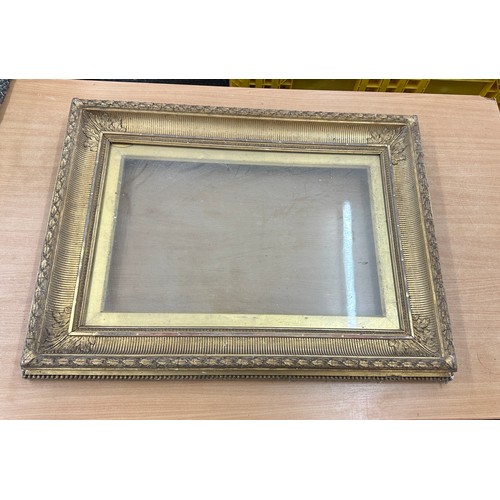 212 - Gilt large picture frame, approximate height Height 32 inches, Width 23.5 inches