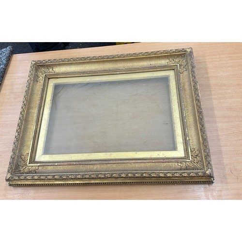 212 - Gilt large picture frame, approximate height Height 32 inches, Width 23.5 inches