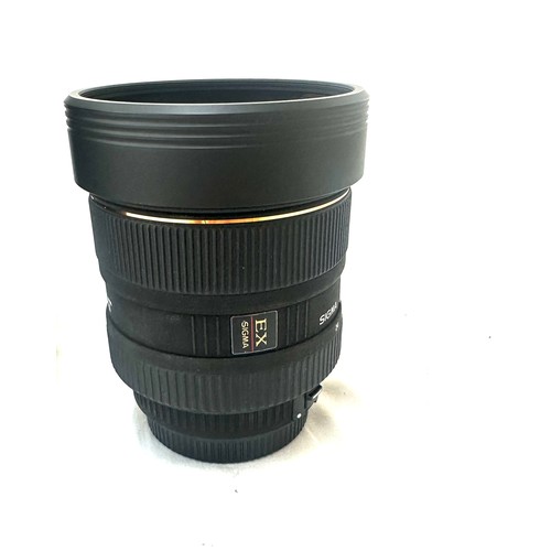 76 - Cased Sigma 12-24mm f4.5-5.6 II DG HSM Aspherical Lens for Canon, untested