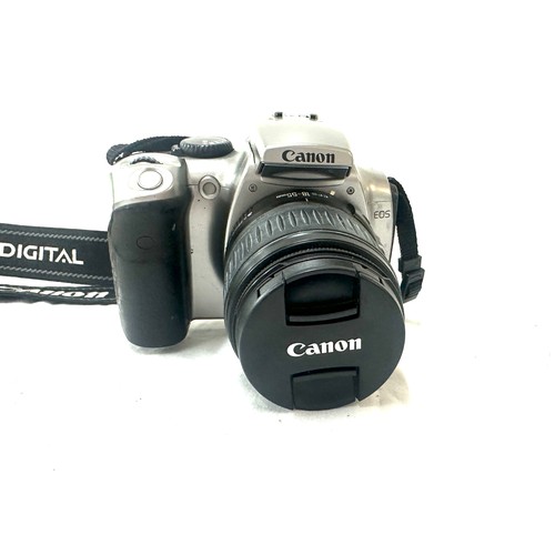 81 - Silver Canon EOS 300D Digital SLR Camera with battery no charger with Canon zoom lens ef-s 18-55mm, ... 