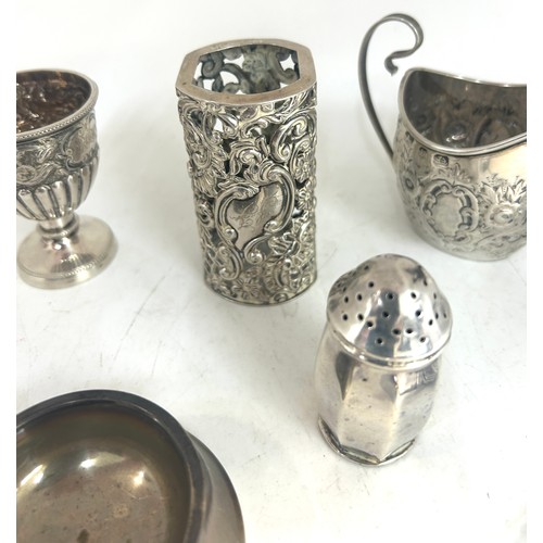 552 - Selection of assorted silver items all a/f total weight 253grams