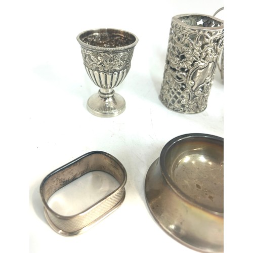 552 - Selection of assorted silver items all a/f total weight 253grams