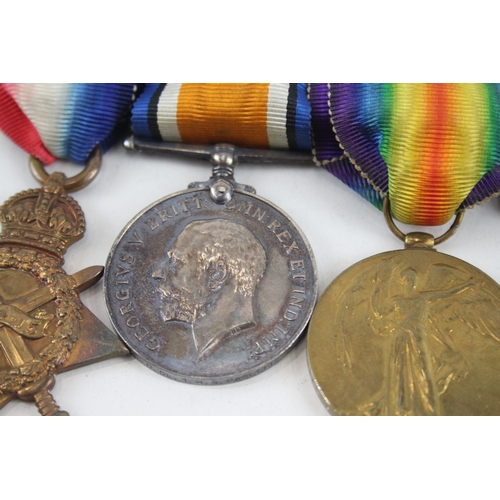 411 - WW1 GV M.S.M Territorial Medal Group Mounted Named Trio etc