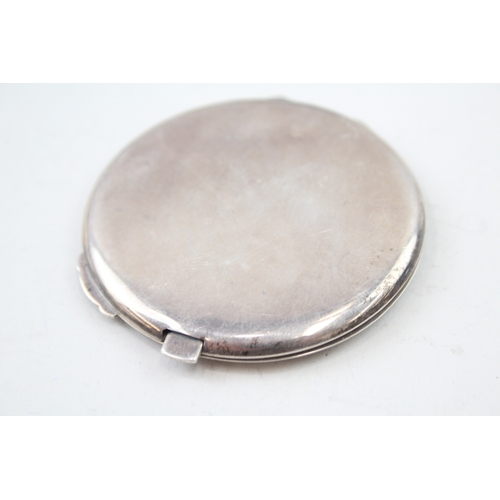 35 - .925 sterling ladies vanity compact