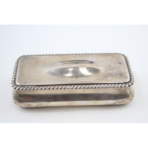 47 - .925 sterling trinket / jewellery box