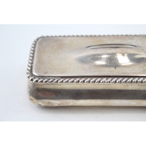 47 - .925 sterling trinket / jewellery box