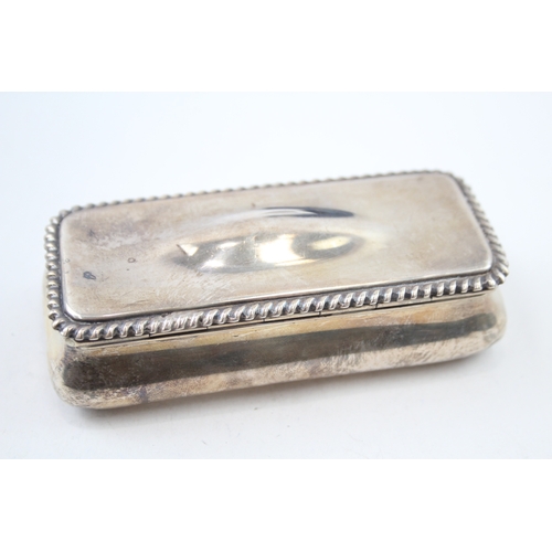 47 - .925 sterling trinket / jewellery box