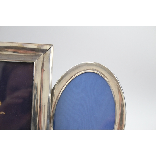 53 - 3 x Antique / Vintage .925 sterling photograph frames