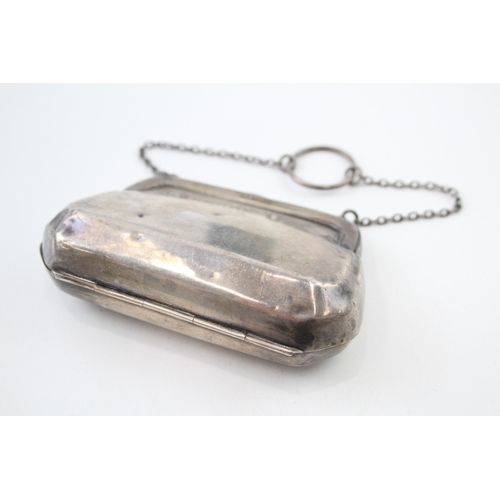 68 - .925 sterling ladies coin purse / bag