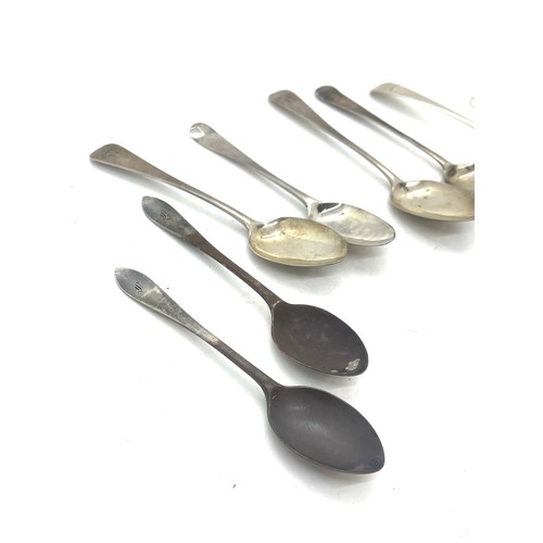 541 - Selection of 8 antique silver spoons weight approximately