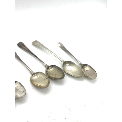 541 - Selection of 8 antique silver spoons weight approximately