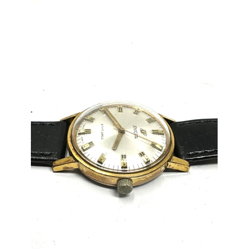 437 - Vintage Enicar gents wristwatch star jewels the watch is ticking