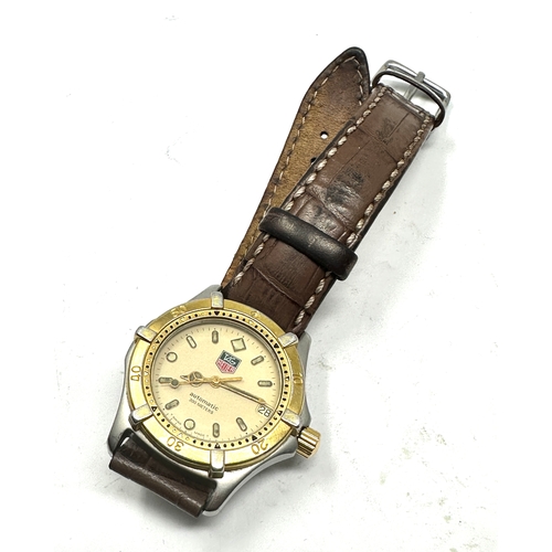 440 - Vintage Tag Heuer automatic 200 metres the watch is ticking 665.713F