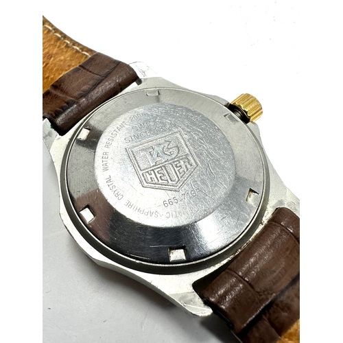 440 - Vintage Tag Heuer automatic 200 metres the watch is ticking 665.713F