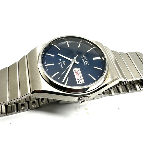 441 - Vintage Seiko LM Lord Matic 23 Jewels Day Date Ref 5606-8070 Automatic gents wristwatch the watch is... 