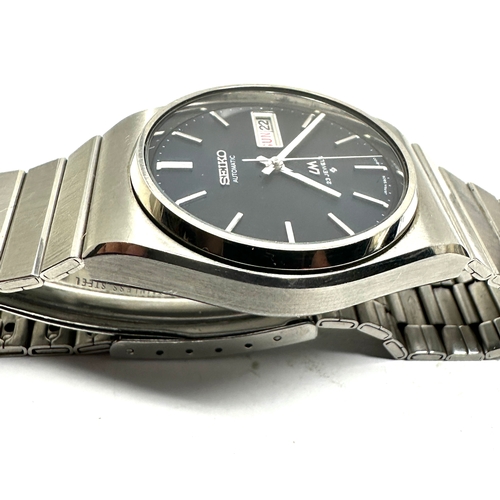 441 - Vintage Seiko LM Lord Matic 23 Jewels Day Date Ref 5606-8070 Automatic gents wristwatch the watch is... 