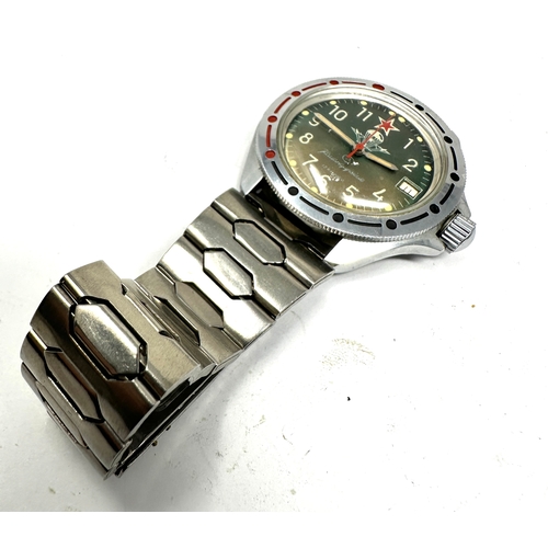 443 - Vostok Commander Airbourne Assault Vintage Russian SOVIET USSR Wristwatch WOSTOK the watch is tickin... 