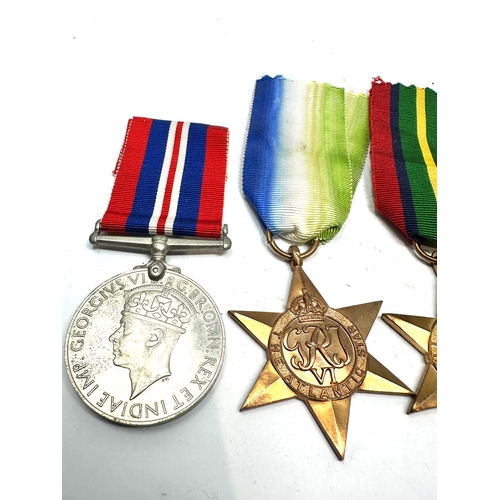 407 - ww2 atlantic star medal group