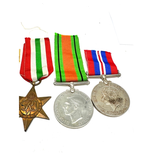 408 - ww2 medal group full size & miniatures