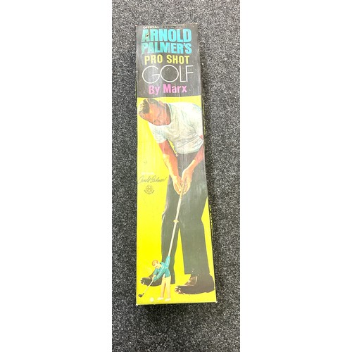 41 - Vintage 1960's Arnold Palmer’s Pro Shot golf Marx Toys Golfing Set, complete also with instructions,... 