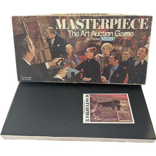 105 - Vintage 1970 Masterpiece The Art Auction board game by Parker, appears complete