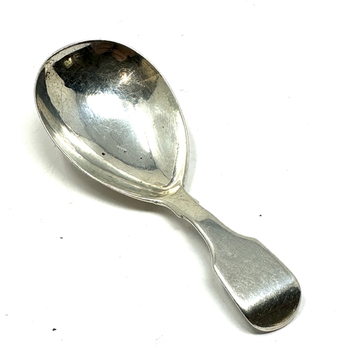 16 - Georgian silver tea caddy spoon