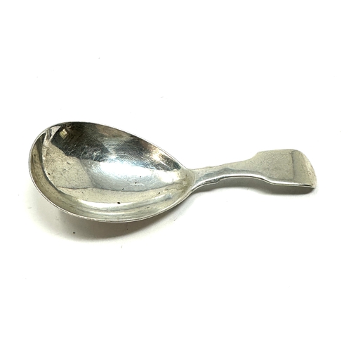 16 - Georgian silver tea caddy spoon