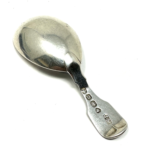 16 - Georgian silver tea caddy spoon