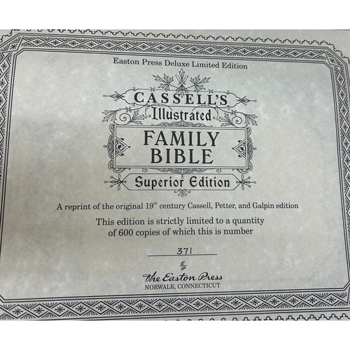 44 - Limited edition Cassells illustrated family bible, superior edition, one other