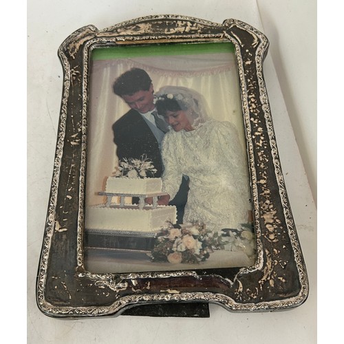 555 - 3 Hallmarked Silver Photo Frames