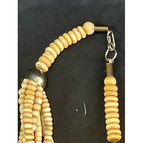 475 - Selection of African bone jewellery