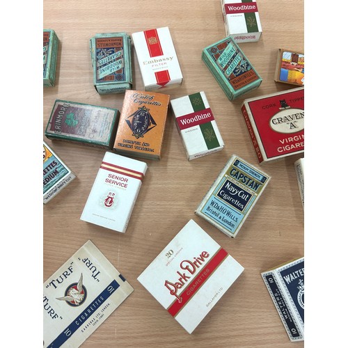 62 - 25x Old cigarette packets from 1920-30s