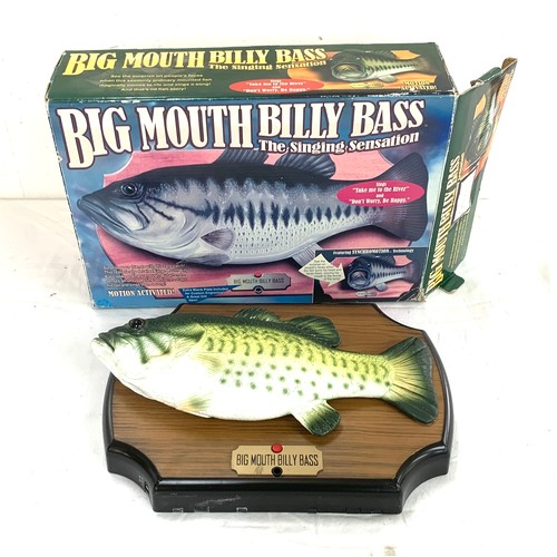 88 - Boxed big mouth billy bass, untested