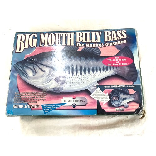 88 - Boxed big mouth billy bass, untested