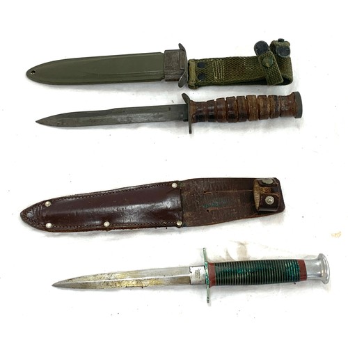 513 - American dagger marked US M8 BM Co and one other