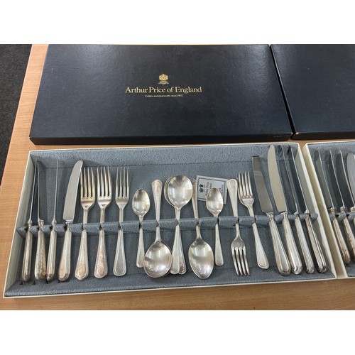 75 - Two Boxed arthur price cutlery sets