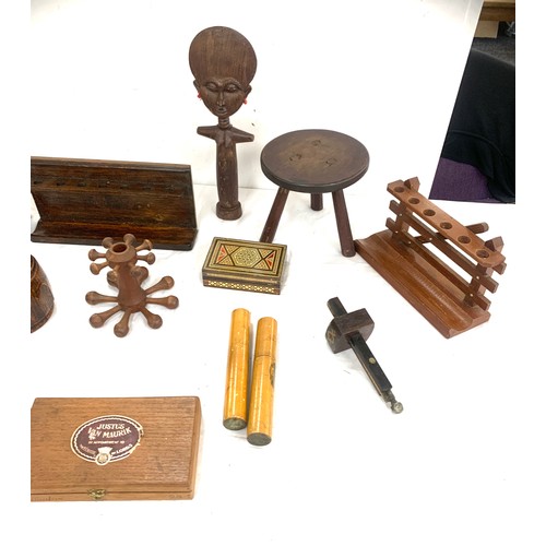 172 - Selection of assorted wooden items