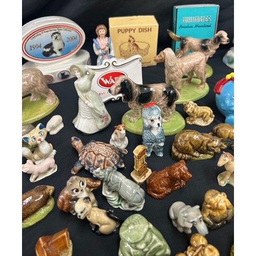 131 - Large selection of Wade whimsies