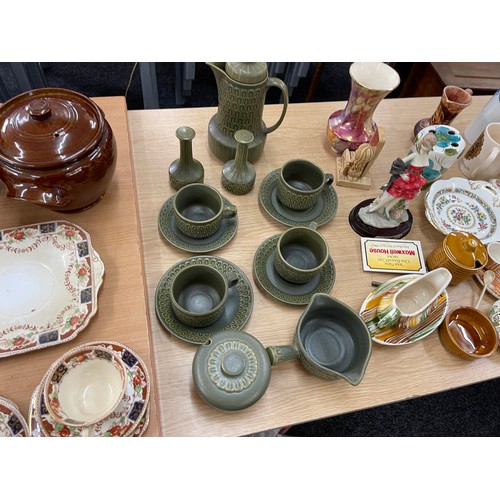 200 - Large selection of miscellaenous includes lamp, part tea services, tureens etc