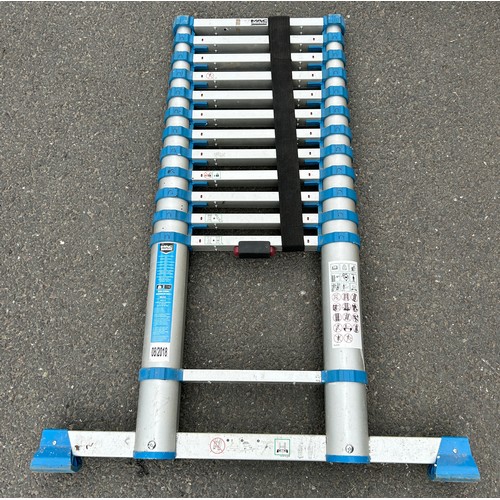 100U - 3.8m telescopic extension ladder